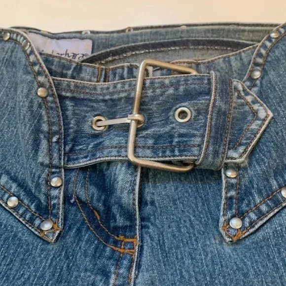 Vintage Santa Barbara Clothing Co Low rise, boot cut, flare jeans Size 3 - Picture 5 of 9
